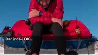 Tiberiu Useriu la 2018 Arctic Ultra Maraton Cercul Polar Kilometrul 530 din 618 [upl. by Ytima]