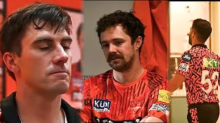 Pat Cummins SRH players emotional in dressing room after they have lost IPL final [upl. by Vernor]