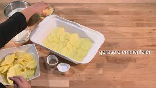 Aardappelgratin  Recept Cook Expert [upl. by Bohun542]