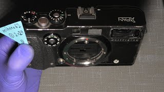 How to adjust the Vertical and Horizontal alignment In Hasselblad Xpan or Fujifilm TX 1 [upl. by Maddie]