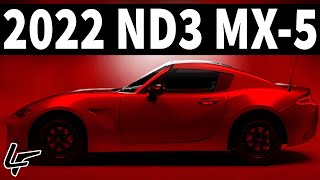 First Images Appear for the Refreshed 2022 Mazda quotND3quot MX5 [upl. by Strep]