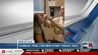 Clinical trial for new strep throat test [upl. by Ludovick228]