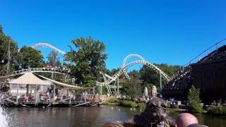 De Vliegende Hollander Der fliegende Holländer onride  Efteling 2016 [upl. by Auqined988]