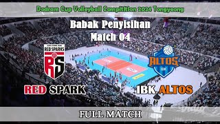 Siaran Ulang  IBK ALTOS VS RED SPARKS SET 3  KOVO CUP 2024 PUTRI [upl. by Ahsinet]