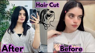 Hair Cutting  Hair Cutting For Girls  Chinese Saloon  Curtain Bangs [upl. by Anderer]