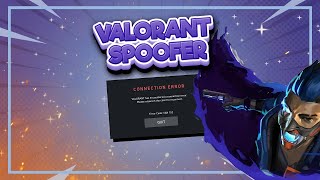 New Valorant Spoofer  Showcase Necrum Spoofer [upl. by Mirabella]