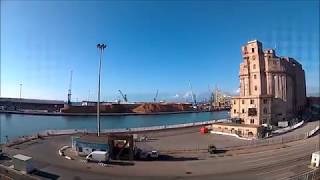 Estate 2017 Sardinia Ferries time lapse on board arrivo al Porto di Livorno [upl. by Humo]