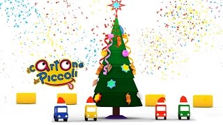 Cartoni animati per bambini Macchinine Colorate e il giorno di Natale [upl. by Llerrah]