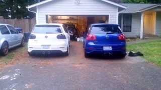 Stock R32 Exhaust vs Straight Pipe R32 [upl. by Paulsen686]