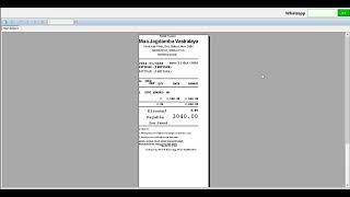 Bill Receipt Formats in NP Soft Billing Software  barcodebillingsoftware accounting [upl. by Anaihk]