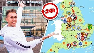 VISITING EVERY PREMIER LEAGUE STADIUM IN 24 HOURS [upl. by Sugden]