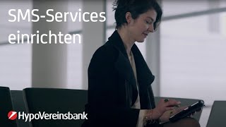 SMSServices für Kreditkarte und OnlineBanking einrichten [upl. by Drahser]