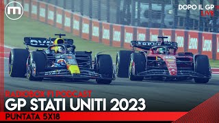 F1 il commento e lanalisi del GP STATI UNITI 2023 ad AUSTIN  RadioBox PODCAST episodio 5x18 [upl. by Mailliw296]