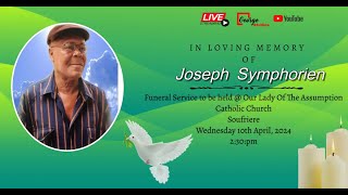 Funeral Service Of The Late Joseph Symphorien [upl. by Nnadroj]