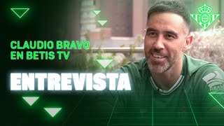 Al habla Claudio Bravo 👐⚽🔝  ENTREVISTA  Real BETIS Balompié [upl. by Edorej]