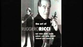 RUGGIERO RICCI  MOTO PERPETUO by PAGANINI [upl. by Sirotek]