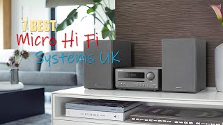 🔮📻The 7 Best Micro Hi Fi Systems UK  Micro Hi fi Compare [upl. by Marteena]