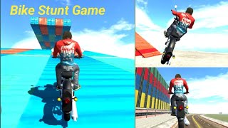 Bike Stunt Game  bike wala game  bike game  Indian bakes driving 3d  video viralvideo gaming [upl. by Eelyahs645]