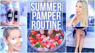 DIY Summer Pamper Routine [upl. by Eslud552]