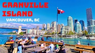 Granville Island Walking Tour  Vancouver BC [upl. by Nohsauq972]