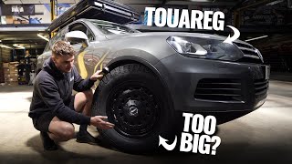 First OVERLAND modifications for our VW Touareg 7P [upl. by Asseneg]