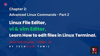 Vim Editor in Linux  Learn how to use vi and vim editor in Linux terminal [upl. by Shurlock]