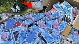 Perfect😲 i Found a lot of iPhone 15  iPhone 15 Plus in Garbage Dumps Restoring Tecno POVA 2 [upl. by Aiekal327]