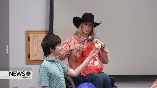 Amberley Snyder shares story of returning to the arena after losing use of her legs [upl. by Ocsirf]