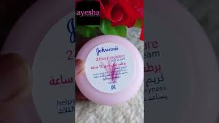 JOHNSONs 24 HOUR Moisture Soft Cream Honest Review By Ayesha Qamarayeshaqamar ayeshaqamarlali [upl. by Soloma]