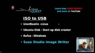 Linux ISO to USB  Suse Image Writer amp More [upl. by Oralla952]