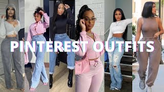 Recreating Pinterest Outfits 2022  Pinterest Fashion [upl. by Caroline]