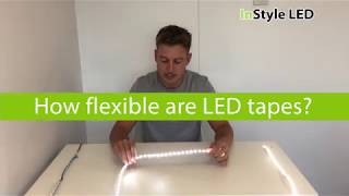 How flexible are LED tapes [upl. by Olbap]