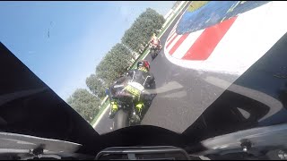 Few laps in Misano  Yamaha R1 Onboard  Best lap 145500 [upl. by Martel402]