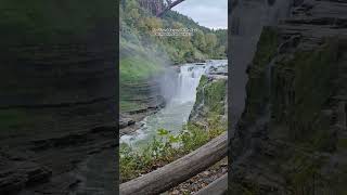 waterfall letchworth usa letchworthpark 2024 spectacularviews [upl. by Myca522]