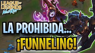 ¡LA TÉCNICA PROHIBIDA EL FAMOSO quotFUNNELINGquot EN WILD RIFT [upl. by Kalikow]