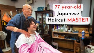 💈ASMR I Got Haircut Shave and Massage from a Japanese Senior Barber with 47 Years of Experience [upl. by Earesed929]