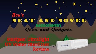 Gear Review  Steripen Ultralight UV Water Purifier Backpacking Water Treatment [upl. by Drugi]