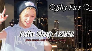 Felix Sleep AID ASMR Rain sounds Head Scratching Whispering Kissing and Sound Effects [upl. by Alodee308]