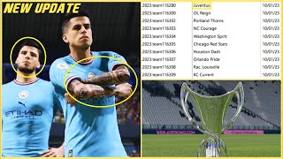 FIFA 23  NEW DATABASE UPDATE NEW LEAGUE AND MORE [upl. by Joni]