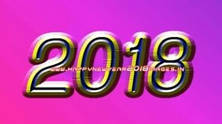 happy new year 2018 images for Whatsapp [upl. by Adnoloy]