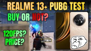 realme 13 plus pubg test 🔥  realme 13 plus pubg mobilebgmi test  realme 13 plus gaming review [upl. by Narton850]