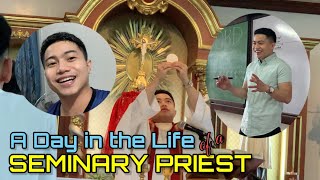 Vlog 33 A Day in the Life of a Priest Formator  Buhay ng isang Pari  Batangueño [upl. by Attennod]