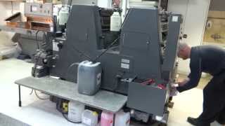 Heidelberg GTO 522P age 1998 33 mio DDS System [upl. by Aztirak827]