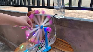 How to make free energy from water water wheel [upl. by Enirac]