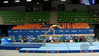 STANCIULESCU Ioana ROU  2019 Artistic Junior Worlds Gyor HUN  Qualifications Balance Beam [upl. by Zulema]