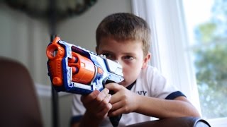 Nerf War Siblings Vs Siblings [upl. by Mildred]