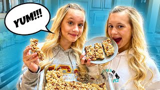 HOW TO MAKE CEREAL BARS 5INGREDIENT RECIPE  EASY BREAKFAST ON THE GO [upl. by Herald570]