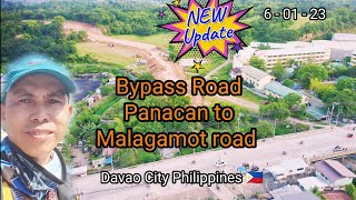 newupdate BYPASS ROAD PANACAN TO MALAGAMOT ROAD KLARO NA SA AERIAL SHOT buildbuildbuildproject [upl. by Eatnahc173]