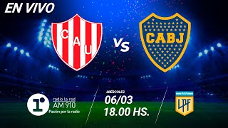 UNIÓN VS BOCA EN VIVO  COPA DE LA LIGA [upl. by Eidoow691]