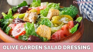 Olive Garden Salad Dressing [upl. by Notwal]